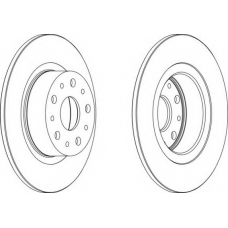 DDF805-1 FERODO Тормозной диск