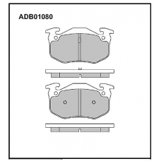 ADB01080 Allied Nippon Тормозные колодки