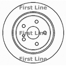 FBD1294 FIRST LINE Тормозной диск