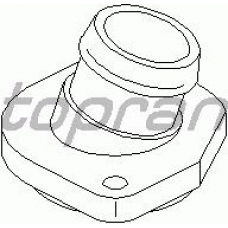 108 186 TOPRAN Фланец охлаждающей жидкости