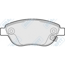 PD3214 APEC Комплект тормозных колодок, дисковый тормоз