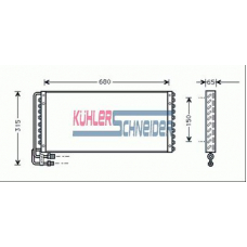 3720071 KUHLER SCHNEIDER Конденсатор, кондиционер