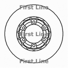 FBD514 FIRST LINE Тормозной диск