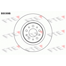 BS5309B FTE Тормозной диск