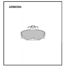 ADB0394 Allied Nippon Тормозные колодки