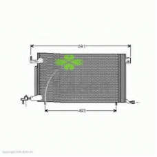 94-5290 KAGER Конденсатор, кондиционер