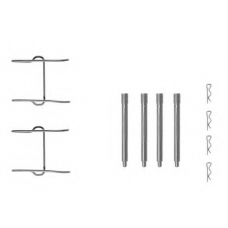 8DZ 355 202-401 HELLA Комплектующие, колодки дискового тормоза