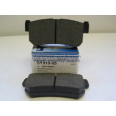 SY010-05 ASHUKI Комплект тормозных колодок, дисковый тормоз
