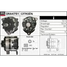 DRA4751 DELCO REMY Генератор