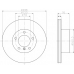 MDK0204 MINTEX Комплект тормозов, дисковый тормозной механизм