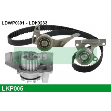 LKP005 TRW Водяной насос + комплект зубчатого ремня