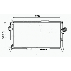 RM0207 EQUAL QUALITY Радиатор, охлаждение двигателя