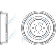 DRM9802 APEC Тормозной барабан