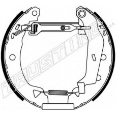6146 TRUSTING Комплект тормозных колодок
