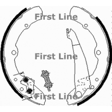 FBS077 FIRST LINE Комплект тормозных колодок