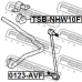 TSB-NHW10F FEBEST Опора, стабилизатор