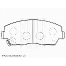 ADM54210 BLUE PRINT Комплект тормозных колодок, дисковый тормоз