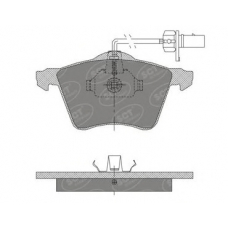 SP 402 PR SCT Комплект тормозных колодок, дисковый тормоз