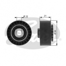 T36052 GATES Натяжной ролик, поликлиновой  ремень