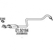 01.50184 MTS Средний глушитель выхлопных газов