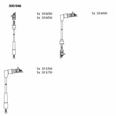 300/948 BREMI Комплект проводов зажигания