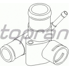 100 315 TOPRAN Фланец охлаждающей жидкости