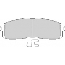 FD6559A NECTO Комплект тормозных колодок, дисковый тормоз