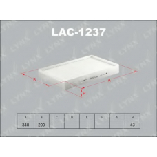 LAC1237 LYNX Фильтр салона