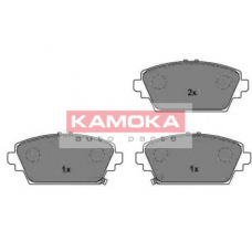 JQ1013160 KAMOKA Комплект тормозных колодок, дисковый тормоз