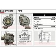 DRA0046 DELCO REMY Генератор