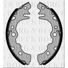 BBS6480 BORG & BECK Комплект тормозных колодок