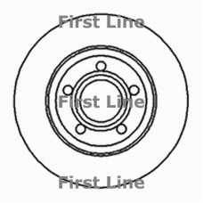 FBD818 FIRST LINE Тормозной диск