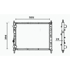 RM0449 EQUAL QUALITY Радиатор, охлаждение двигателя