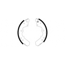 MFR299 MINTEX Комплект тормозных колодок