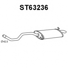 ST63236 VENEPORTE Глушитель выхлопных газов конечный