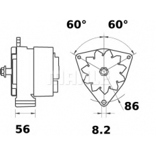 MG 260 MAHLE Генератор