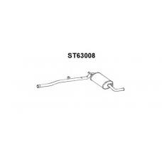 ST63008 VENEPORTE Глушитель выхлопных газов конечный
