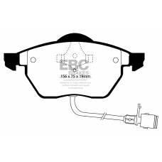 DP836 EBC Brakes Колодки тормозные