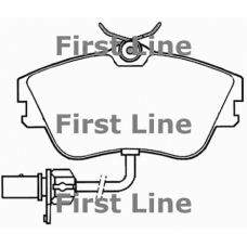 FBP3488 FIRST LINE Комплект тормозных колодок, дисковый тормоз