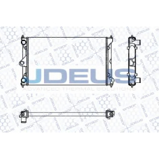 RA0300281 JDEUS Радиатор, охлаждение двигателя