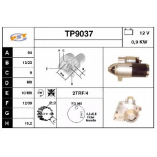 TP9037 SNRA Стартер