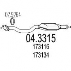04.3315 MTS Катализатор