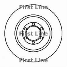FBD363 FIRST LINE Тормозной диск