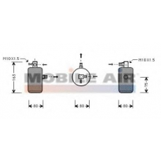 0900D162 VAN WEZEL Осушитель, кондиционер