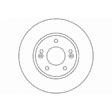 MDC2056 MINTEX Тормозной диск