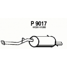 P9017 FENNO Глушитель выхлопных газов конечный