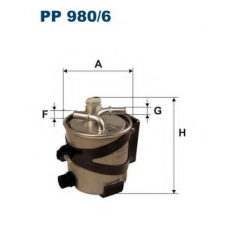 PP980/6 FILTRON Топливный фильтр