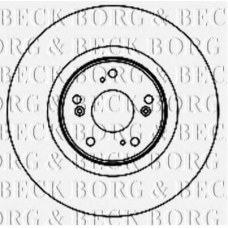 BBD5892S BORG & BECK Тормозной диск
