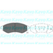 KBP-1003 KAVO PARTS Комплект тормозных колодок, дисковый тормоз