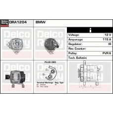 DRA1204 DELCO REMY Генератор